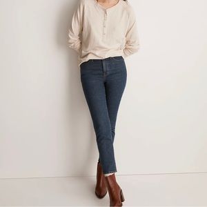 Madewell Dark Blue Ankle Jeans